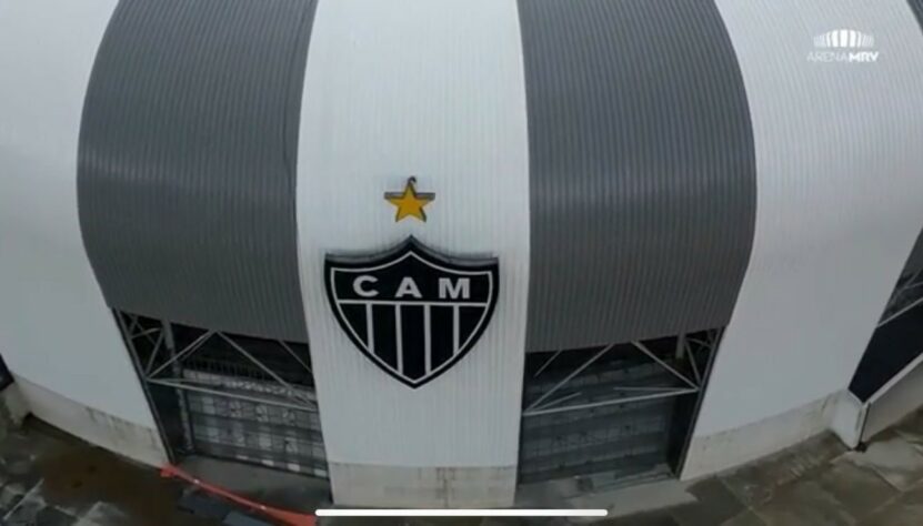 A arena está sendo construída nas proximidades do bairro Califórnia, região Noroeste de Belo Horizonte.