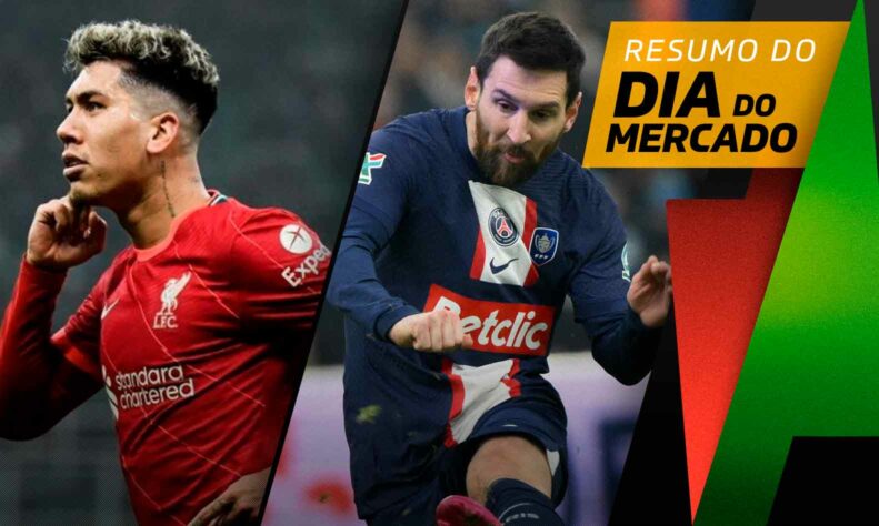 Firmino na mira de clube espanhol, pai de Messi fala sobre possível retorno ao Barcelona... tudo isso e muito mais a seguir no resumo do Dia do Mercado desta quinta-feira (16)!