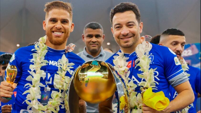 Arábia Saudita: Al-Hilal (último título na temporada 2021) - 18 títulos