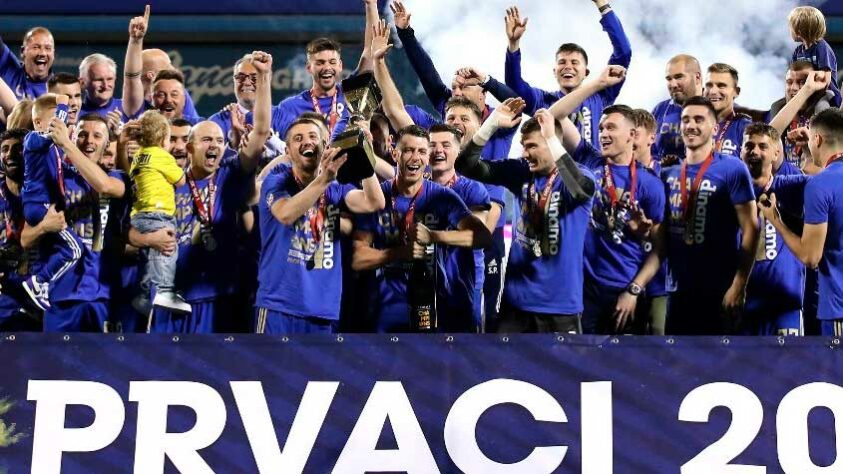 Croácia: Dinamo Zagreb (último título na temporada 2019/20) - 21 títulos