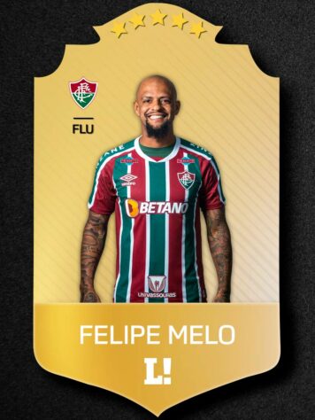 FELIPE MELO - 7,5 - Foi bem nas coberturas e interceptações. Esteve bem posicionado para marcar o segundo gol do Fluminense no jogo.