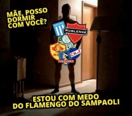 Sampaoli, Marinho e Pedro protagonizam memes da vitória do Flamengo sobre o Ñublense pela Libertadores