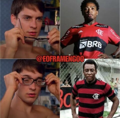 Sampaoli, Marinho e Pedro protagonizam memes da vitória do Flamengo sobre o Ñublense pela Libertadores