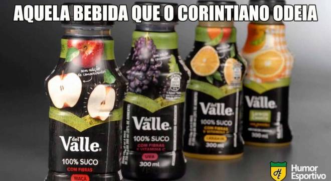 Vai um suco aí, Corinthians? Derrota para o Independiente del Valle pela Libertadores rendeu memes nas redes sociais.