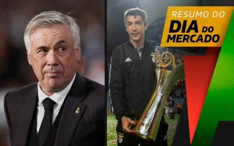 Seleção pensa em 'plano B' para Ancelotti, Atlético-MG negocia com técnico português... tudo isso e muito mais você confere no resumo do Dia do Mercado desta quarta-feira (14)!