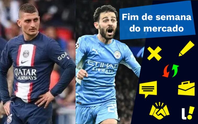 Al-Hilal interessado em meia do PSG, Bernardo Silva próximo de decidir seu futuro... tudo isso e muito mais você confere no resumo do Fim de Semana do Mercado!