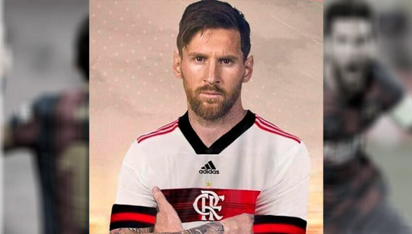 Messi no Flamengo? Torcedores se divertem com craque argentino