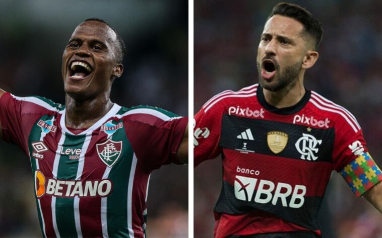 Jhon Arias (Fluminense) x Éverton Ribeiro (Flamengo)