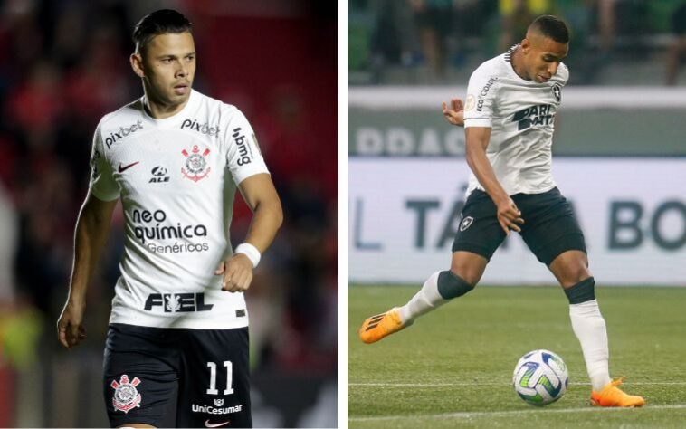 Romero (Corinthians) x Victor Sá (Botafogo).