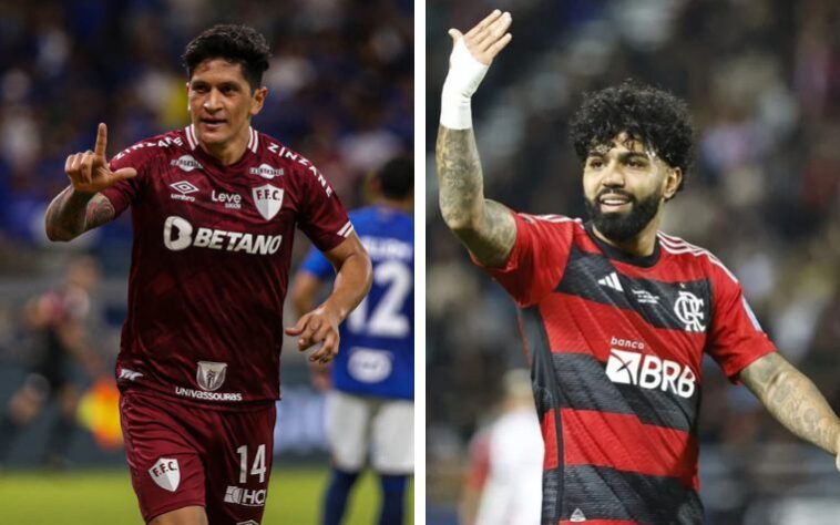 Germán Cano (Fluminense) x Gabigol (Flamengo)