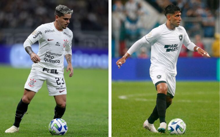 Fagner (Corinthians) x Di Plácido (Botafogo).