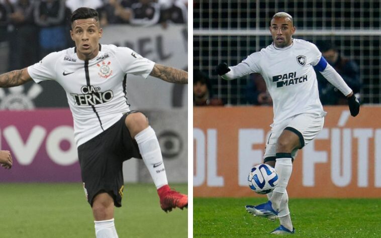 Guilherme Arana (Corinthians) x Marçal (Botafogo).