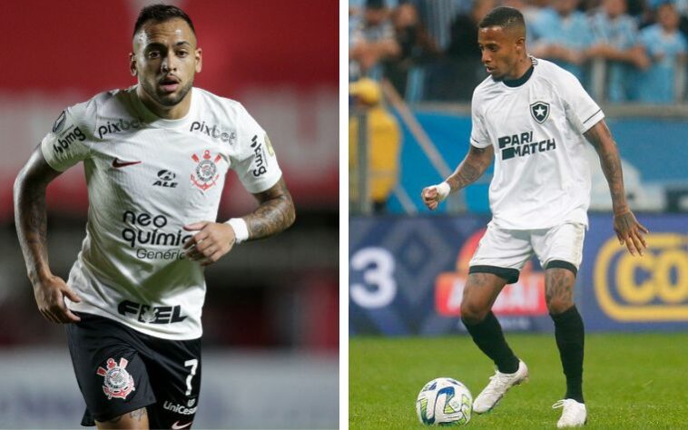 Maycon (Corinthians) x Tchê Tchê (Botafogo).