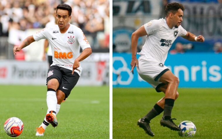 Jadson (Corinthians) x Eduardo (Botafogo).