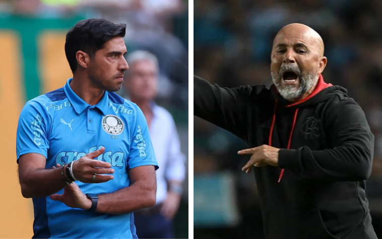 Abel Ferreira (Palmeiras) x Jorge Sampaoli (Flamengo)