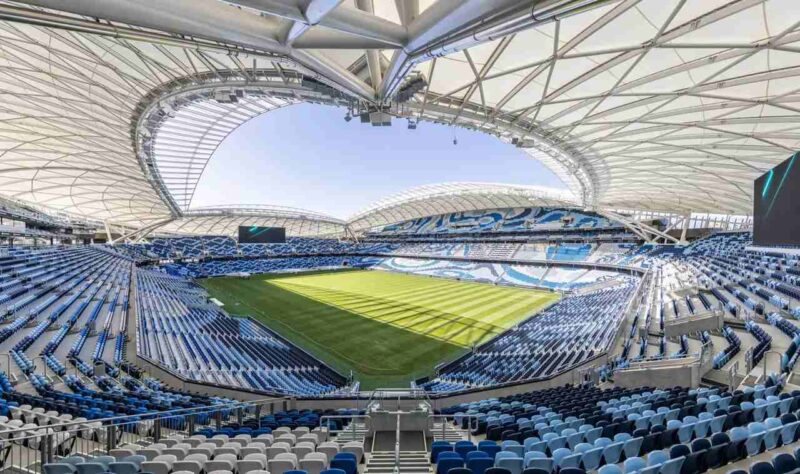 Austrália - Sidney Football Stadium: capacidade para 38.841 espectadores. Receberá partidas da fase de grupos e oitavas de final.