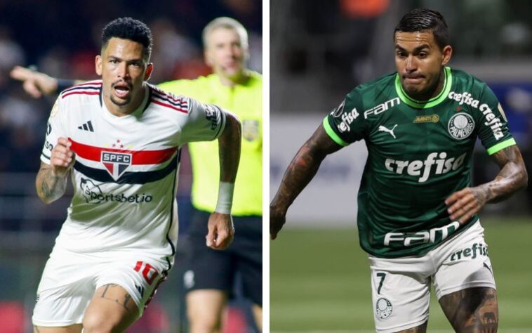 Luciano (São Paulo) x Dudu (Palmeiras)