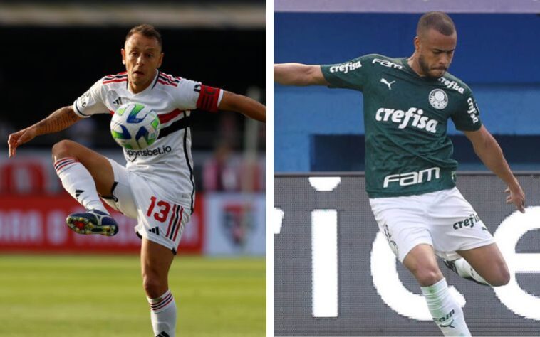 Rafinha (São Paulo) x Mayke (Palmeiras)