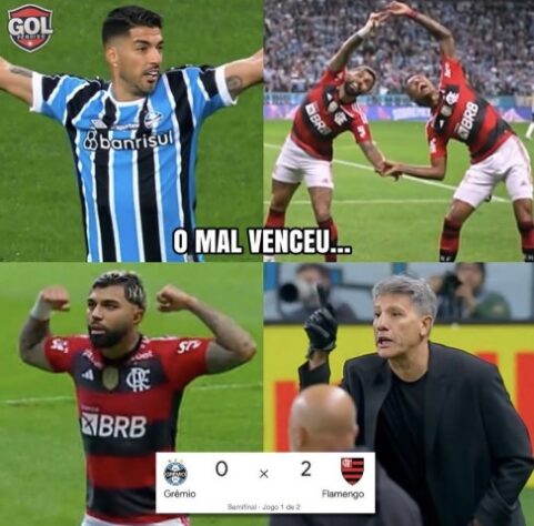 Os melhores memes da vitória do Flamengo sobre o Grêmio pela semifinal da Copa do Brasil