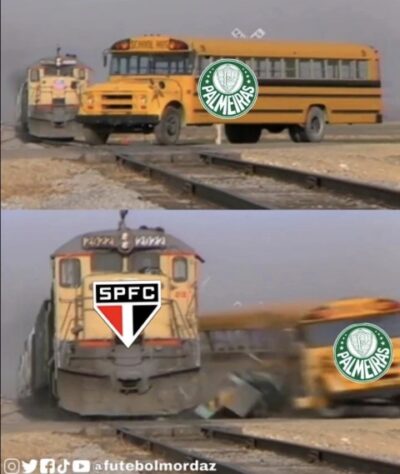 Nem com o VAR? Torcedores do São Paulo provocam o Palmeiras em memes após classificação na Copa do Brasil