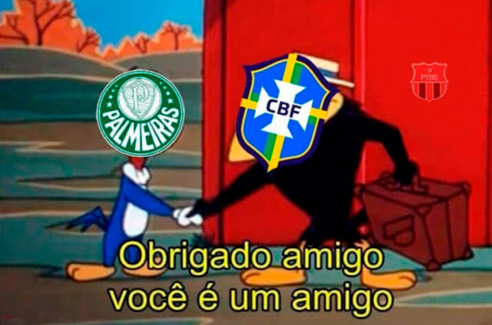 Nem com o VAR? Torcedores do São Paulo provocam o Palmeiras em memes após classificação na Copa do Brasil