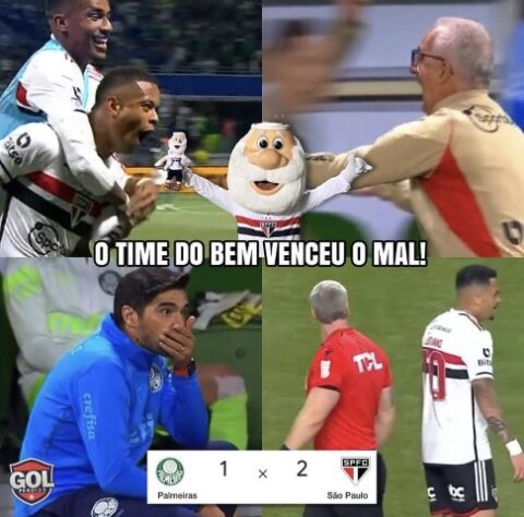 Nem com o VAR? Torcedores do São Paulo provocam o Palmeiras em memes após classificação na Copa do Brasil