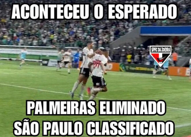 Nem com o VAR? Torcedores do São Paulo provocam o Palmeiras em memes após classificação na Copa do Brasil