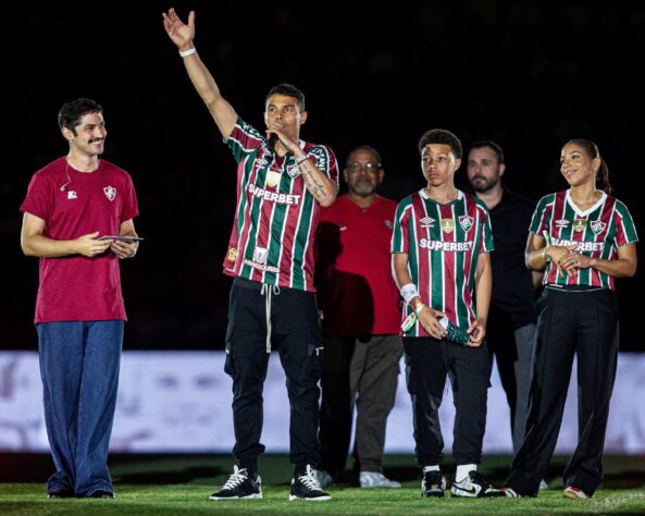 5º - Thiago Silva - Fluminense (2024): 55 mil pessoas 