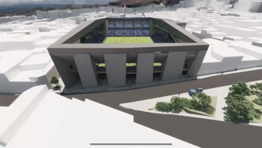 Confira mais imagens do futuro estádio do Bolívar