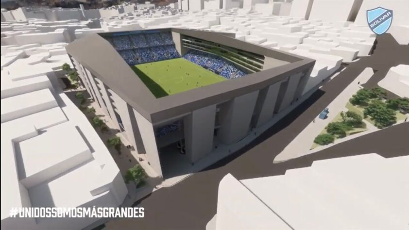 Galeria: futuro estádio do Bolívar em imagens