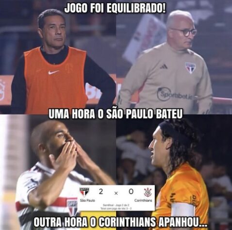 são paulo x corinthians na copa do brasil #memes #viral #fypシ