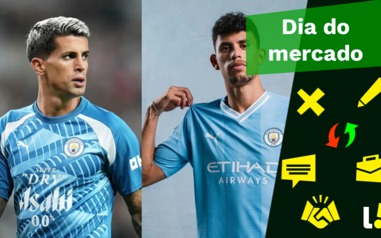 Cancelo chega ao Barcelona, Brasileiro é oficializado pelo Manchester City... tudo isso e muito mais você confere no resumo do Dia do Mercado desta sexta-feira (1)!