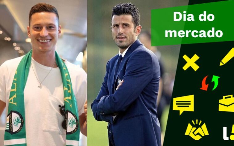 Draxler anunciado por novo clube, ex-lateral da seleção italiana acerta com Lyon…  veja isso e muito mais no resumo do Dia do Mercado desta segunda-feira (18)!