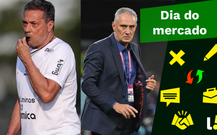 Luxemburgo demitido, Tite especulado no Corinthians, ex-jogador italiano como novo técnico do Olympique de Marseille... O Dia do Mercado!…