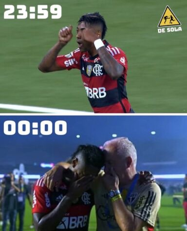 Título inédito do São Paulo na Copa do Brasil rende enxurrada de memes nas redes sociais. Torcedores do Tricolor enalteceram Dorival Júnior e Flamengo sofreu com provocações após novo "cheirinho".