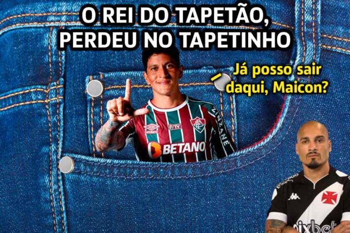 Em clássico eletrizante no Estádio Nilton Santos, equipe comandada por Ramón Díaz venceu o Fluminense por 4 a 2 e fez a alegria dos vascaínos nas redes sociais. Confira os melhores memes que circularam após o jogo! (Por Humor Esportivo)