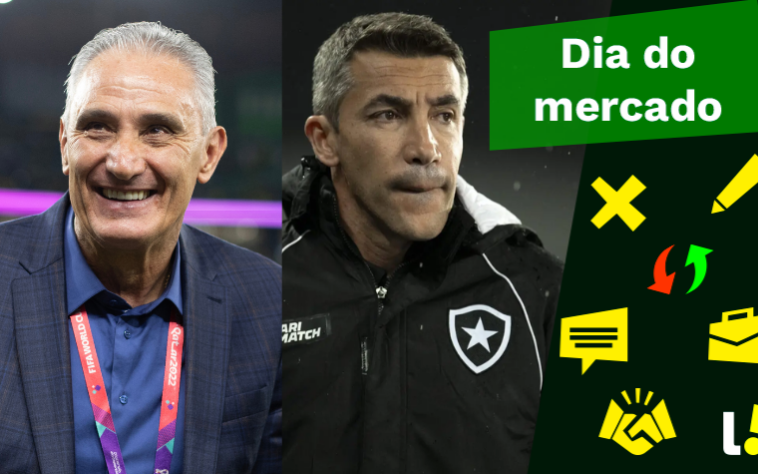 Novela Tite fica perto de desfecho, Botafogo coloca Lage ‘contra parede’... Tudo isso e muito mais no Dia do Mercado desta terça-feira (3)!