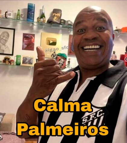 Os melhores memes da vitória do Santos por 2 a 1 sobre o Palmeiras pela 26ª rodada do Brasileirão