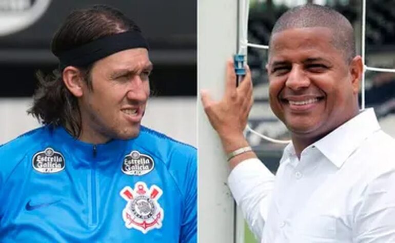 CÁSSIO OU MARCELINHO?: Em uma enquete produzida pelo site "GE" os corintianos votaram para decidir o maior ídolo da história do clube, e Cássio venceu numa disputa apertada contra Marcelinho, por 51% dos votos, contra 49% do "Pé de Anjo."