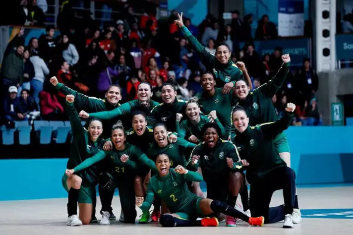 Handebol - Medalhas de ouro: 1 (feminino)