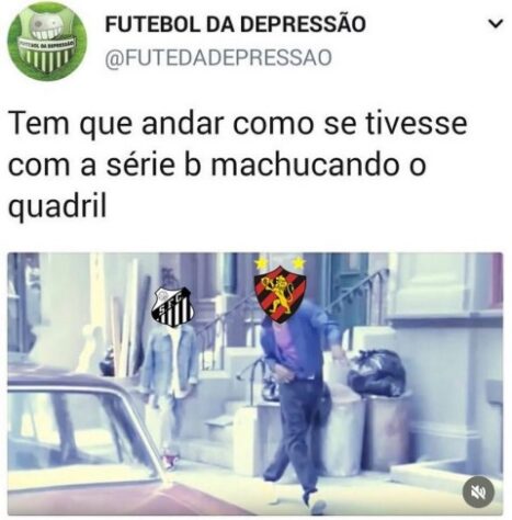 Rebaixamento do Santos para Série B rende enxurrada de memes