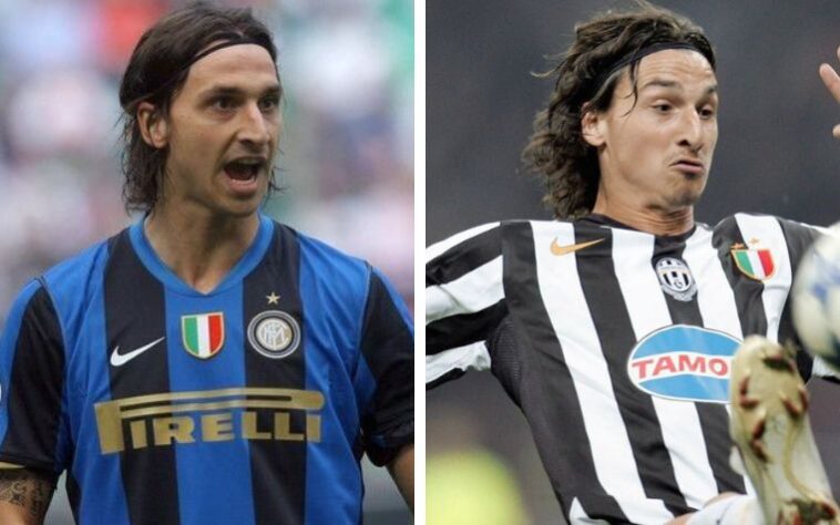 ZLATAN IBRAHIMOVIC - Inter de Milão: 177  jogos, 66 gols; Juventus: 92 jogos, 26 gols. 