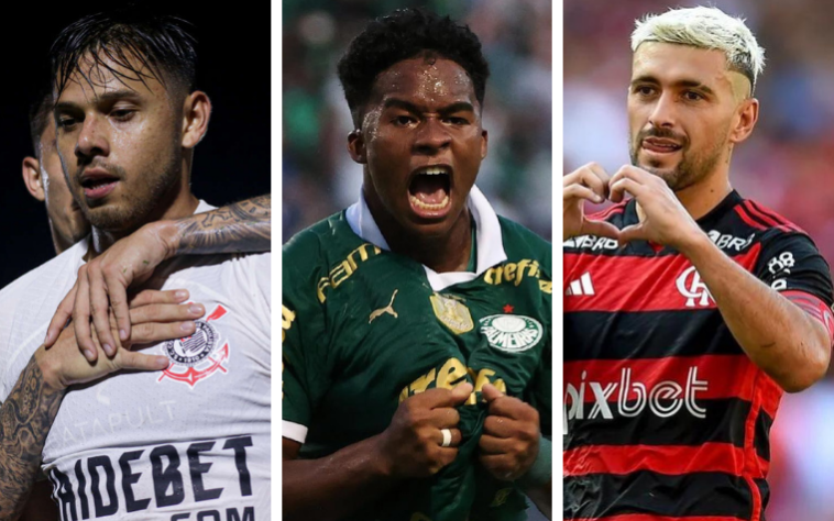 Uma pesquisa realizada pela CNN/Itatiaia/Quaest divulgou as 13 maiores torcidas do futebol brasileiro. O estudo entrevistou 6.373 pessoas, possui 1,4 ponto de margem de erro e 95% de confiabilidade. Confira o ranking! 