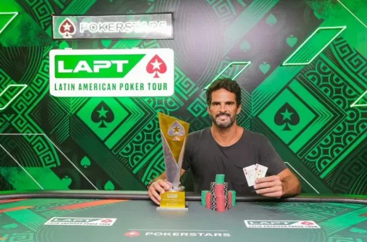 Thiago Camilo - O piloto da Stock Car é quem vem se destacando mais nas mesas de pôquer. Thiago Camilo conquistou em 2023 o High Rollers, do Latin American Poker Tour Rio, seu maior título até agora.