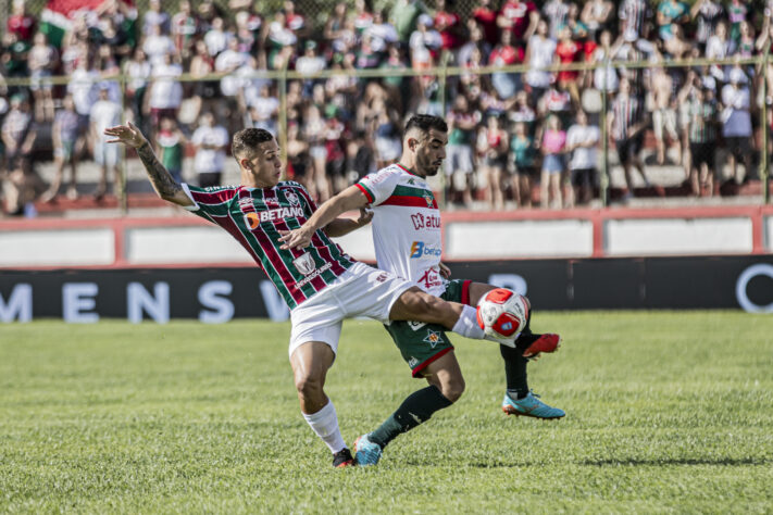 Arthur: O meia foi mais um do grupo de quatro tricolores que foram afastados por questões disciplinares na concentração antes do clássico contra o Vasco (Foto: Marina Garcia/Fluminense F.C.);