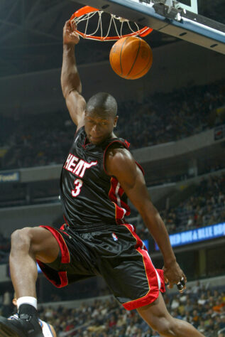 Miami Heat - Dwyane Wade, 21.556 pontos