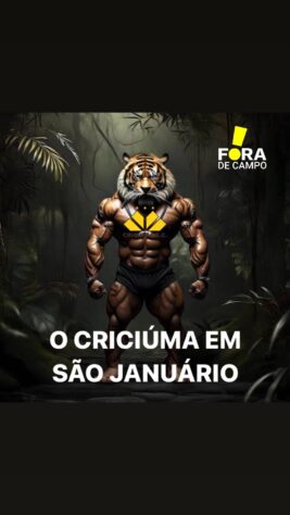 Criciúma em São Januário simplesmente...