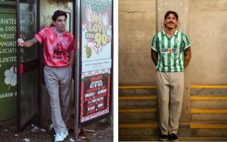 Bellerín é um dos grandes representantes da tendência "Blokecore", que consiste em misturar peças esportivas clássicas, como camisas dos anos 90, com o streetwear. O estilo do jogador consiste na combinação de marcas de "high fashion", com grifes e grandes marcas alternativas, com peças de lojas mais acessíveis.