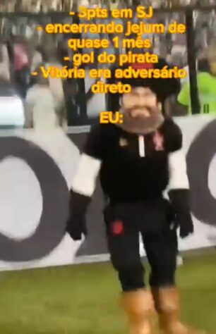 Que alívio para o torcedor do Vascão hoje! 