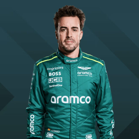 9º lugar: Fernando Alonso (ESP) - Equipe: Aston Martin - Pontos: 33